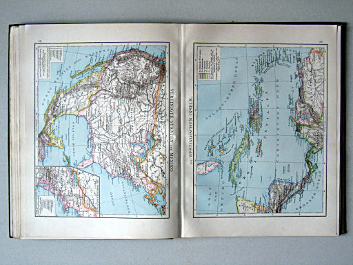 Andree-Putzger's Gymnasial- und Realschul-Atlas, 1890
25. Vereinigte Staaten und Mexiko
26. Die Westindischen Inseln