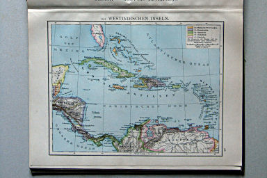 Andree-Putzger's Gymnasial- und Realschul-Atlas, 1890
26. Die Westindischen Inseln