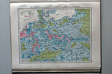 Andree-Putzger's Gymnasial- und Realschul-Atlas, 1890
46. Bevölkerungsdichtigkeit von Deutschland
