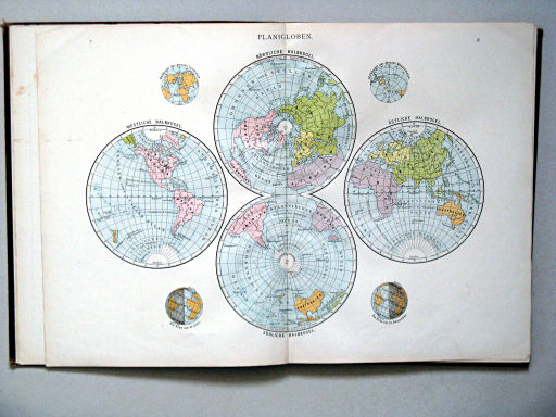 Andree-Putzger's Gymnasial- und Realschul-Atlas, 1893
7.8. Planigloben