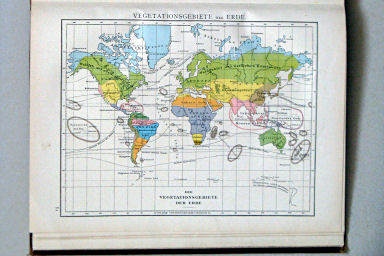 Andree-Putzger's Gymnasial- und Realschul-Atlas, 1893
15. Vegetationsgebiete der Erde
