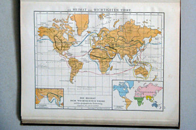 Andree-Putzger's Gymnasial- und Realschul-Atlas, 1893
16. Die Heimat der wichtigsten Tiere