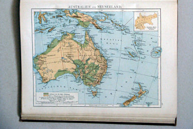 Andree-Putzger's Gymnasial- und Realschul-Atlas, 1893
22. Australien und Neuseeland