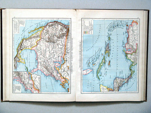 Andree-Putzger's Gymnasial- und Realschul-Atlas, 1893
25. Vereinigte Staaten und Mexiko
26. Die Westindischen Inseln