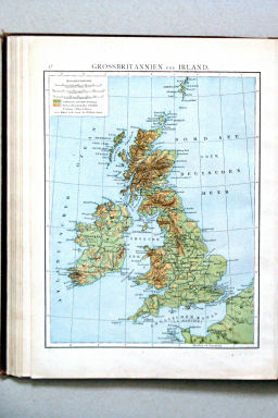 Andree-Putzger's Gymnasial- und Realschul-Atlas, 1893
47. Grossbritannien und Irland