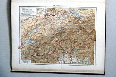 Andree-Putzger's Gymnasial- und Realschul-Atlas, 1893
50. Schweiz