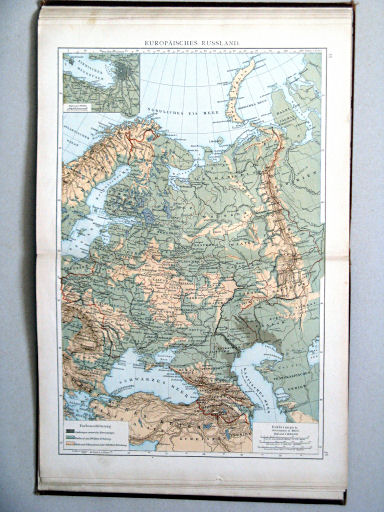 Andree-Putzger's Gymnasial- und Realschul-Atlas, 1893
55.56. Europäisches Russland
