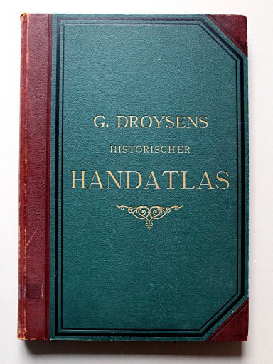 Droysens Historischer Handatlas, 1886
Oorspronkelijke band / Original binding