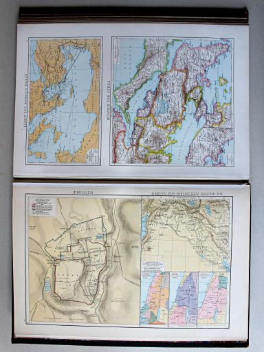 Droysens Historischer Handatlas, 1886
4. Jerusalem. Karten zur biblischen Geschichte