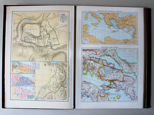 Droysens Historischer Handatlas, 1886
5. Reisen des Apostels Paulus. Böotien und Attika