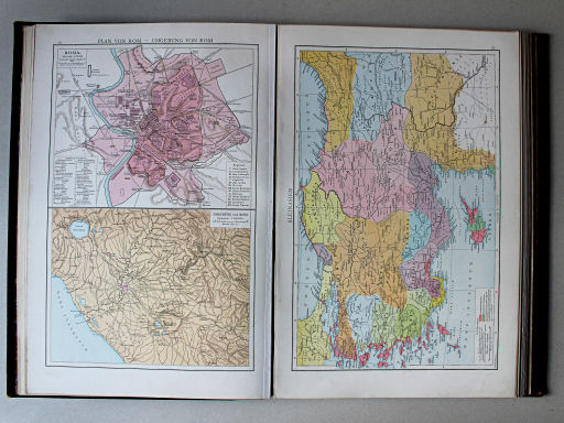 Droysens Historischer Handatlas, 1886
12. Plan von Rom – Umgebung von Rom