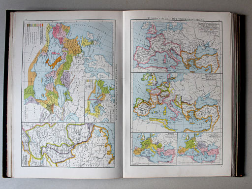 Droysens Historischer Handatlas, 1886
19. Europa zur Zeit der Völkerwanderung