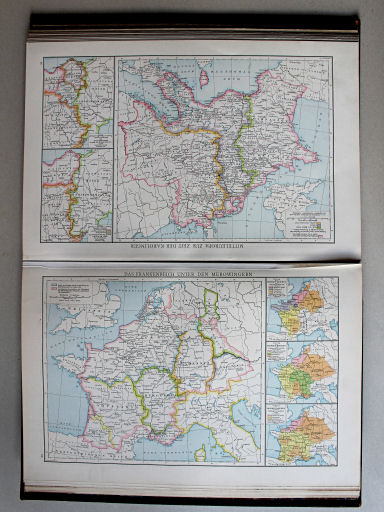 Droysens Historischer Handatlas, 1886
20. Das Frankenreich unter den Merowingern