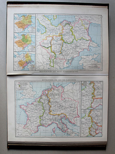 Droysens Historischer Handatlas, 1886
21. Mitteleuropa zur Zeit der Karolinger