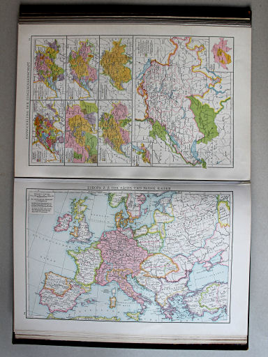 Droysens Historischer Handatlas, 1886
24. Europa zur Zeit der sächsischen und fränkischen Kaiser