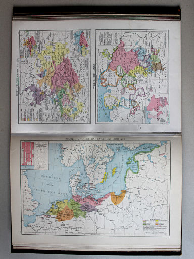 Droysens Historischer Handatlas, 1886
28. Ausbreitung der Hansa um das Jahr 1400