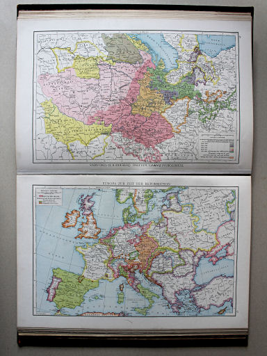 Droysens Historischer Handatlas, 1886
37. Europa zur Zeit der Reformation