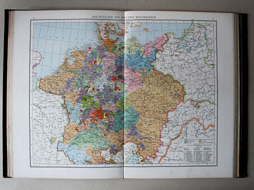 Droysens Historischer Handatlas, 1886
38.39. Deutschland zur Zeit der Reformation