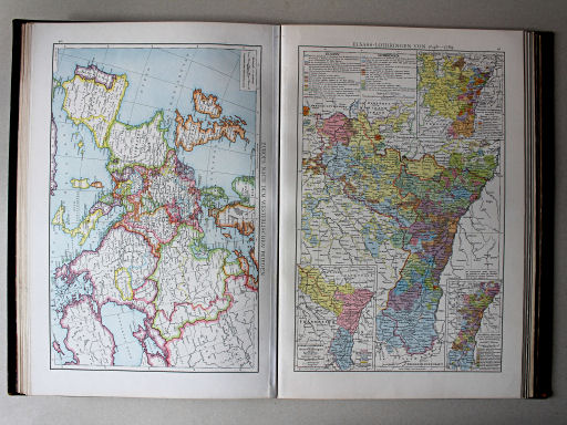 Droysens Historischer Handatlas, 1886
41. Elsass-Lothringen von 1648-1789