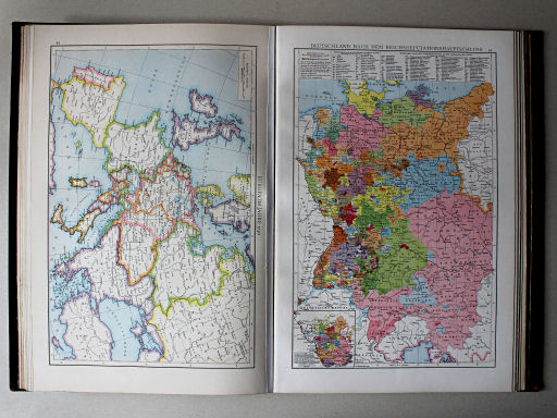 Droysens Historischer Handatlas, 1886
45. Deutschland nach dem Reichsdeputationshauptschluss