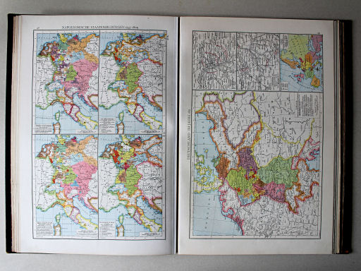 Droysens Historischer Handatlas, 1886
48. Napoleonische Staatenbildungen 1795-1809