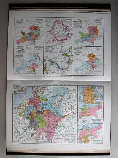 Droysens Historischer Handatlas, 1886
50. Der Deutsche Bund 1815-1866