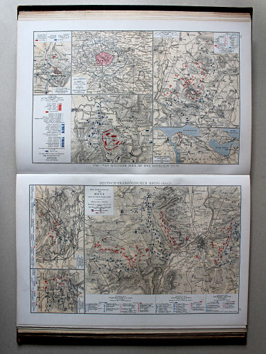 Droysens Historischer Handatlas, 1886
55. Deutsch-französischer Krieg 1870/71
