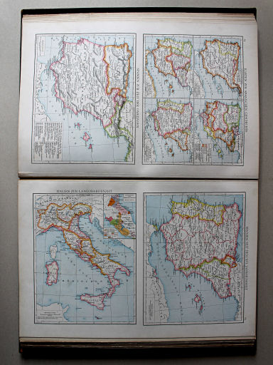 Droysens Historischer Handatlas, 1886
65b. Italien zur Langobardenzeit