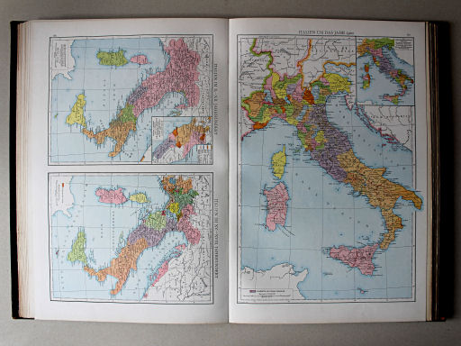 Droysens Historischer Handatlas, 1886
67. Italien um das Jahr 1300