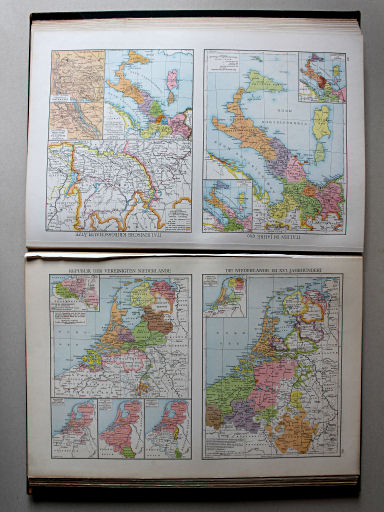 Droysens Historischer Handatlas, 1886
69. Die Niederlande im XVI. Jahrhundert. Republik der vereinigten Niederlande