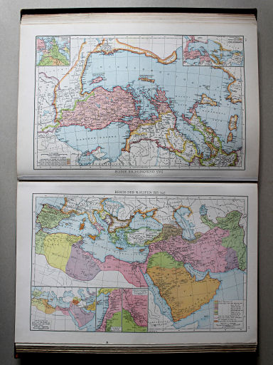 Droysens Historischer Handatlas, 1886
77. Reich der Kalifen bis 945