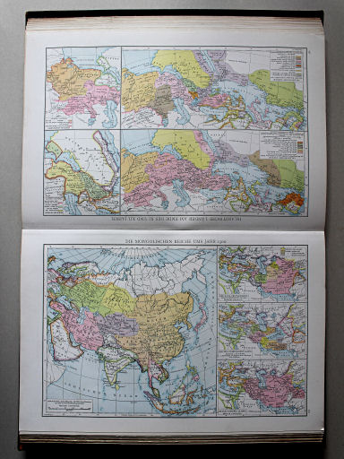 Droysens Historischer Handatlas, 1886
79. Die mongolischen Reiche ums Jahr 1300