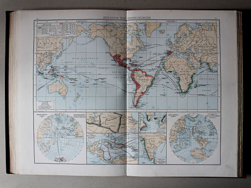 Droysens Historischer Handatlas, 1886
82.83. Zeitalter der Entdeckungen