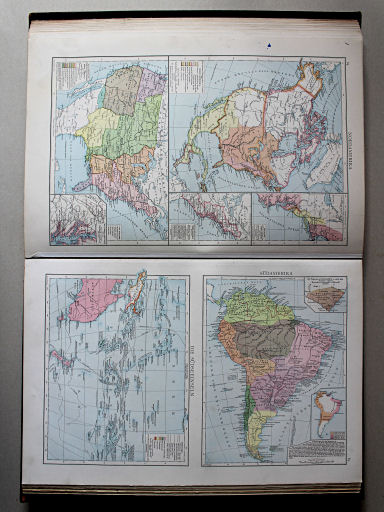 Droysens Historischer Handatlas, 1886
85a. Südamerika