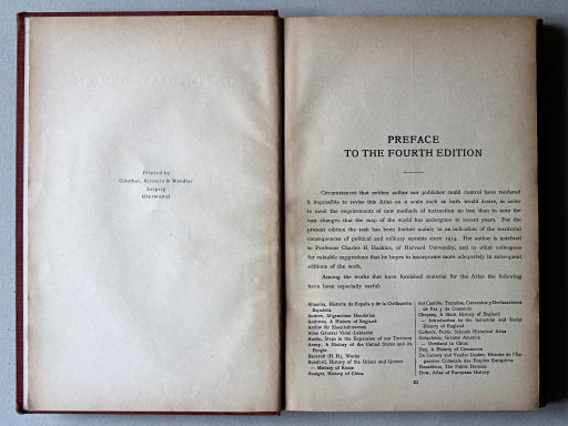 Shepherd, Historical Atlas, 1927
Voorwoord 1 / Preface 1