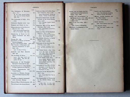 Shepherd, Historical Atlas, 1927
Inhoudsopgave 3 / Table of contents 3
