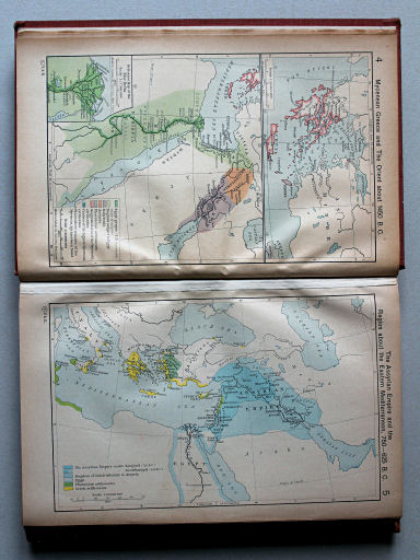 Shepherd, Historical Atlas, 1927
5. The Assyrian Empire and the Region about the Eastern Mediterranean, 750-625 B. C.