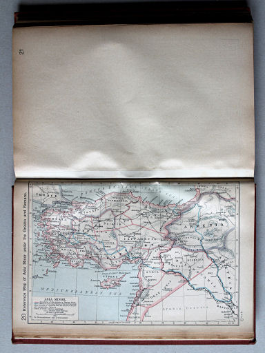 Shepherd, Historical Atlas, 1927
20. Reference Map of Asia Minor under the Greeks and Romans