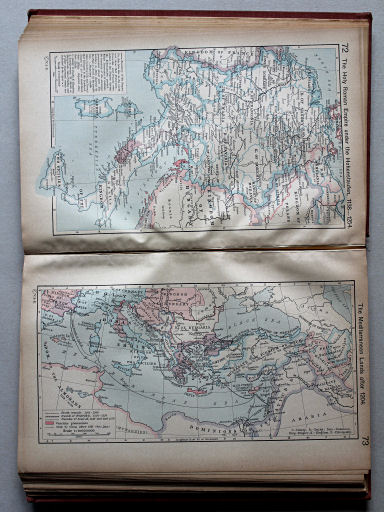 Shepherd, Historical Atlas, 1927
73. The Mediterranean Lands after 1204