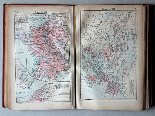 Shepherd, Historical Atlas, 1927
76. France in 1328