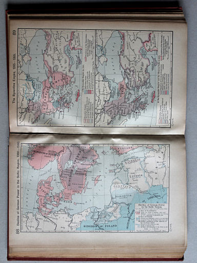 Shepherd, Historical Atlas, 1927
88. Decline of German Power in the Baltic Region, 1380-1560