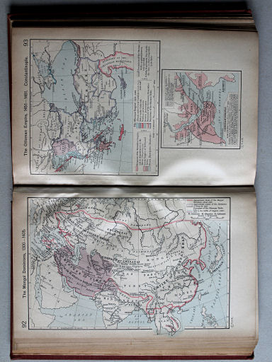 Shepherd, Historical Atlas, 1927
92. The Mongol Dominions, 1300-1405