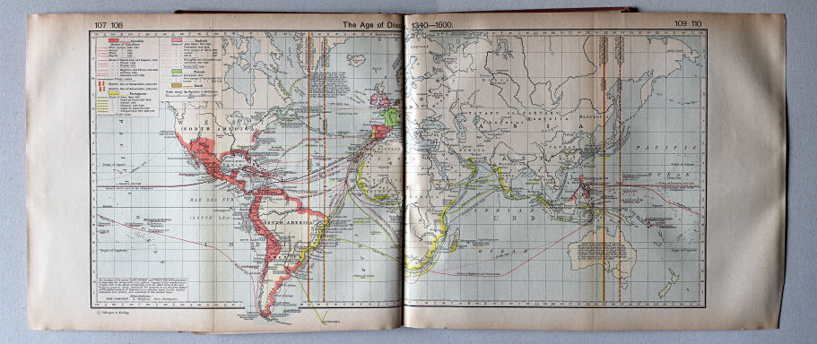 Shepherd, Historical Atlas, 1927
107-110. The Age of Discovery 1340-1600