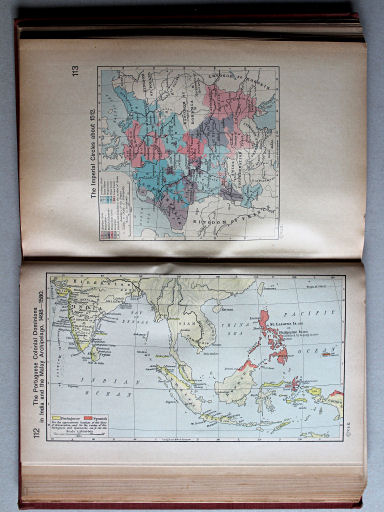 Shepherd, Historical Atlas, 1927
112. The Portuguese Colonial Dominions in India and the Malay Archipelago, 1498-1580