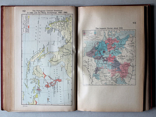 Shepherd, Historical Atlas, 1927
113. The Imperial Circles about 1512