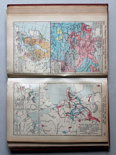 Shepherd, Historical Atlas, 1927
121. Principal Seats of War, 1618-1660. Treaty Adjustments, 1648-1660