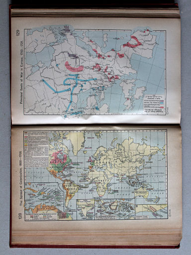 Shepherd, Historical Atlas, 1927
128. The Spread of Colonization, 1600-1700