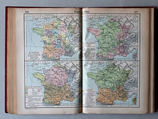 Shepherd, Historical Atlas, 1927
146.147. France in 1789