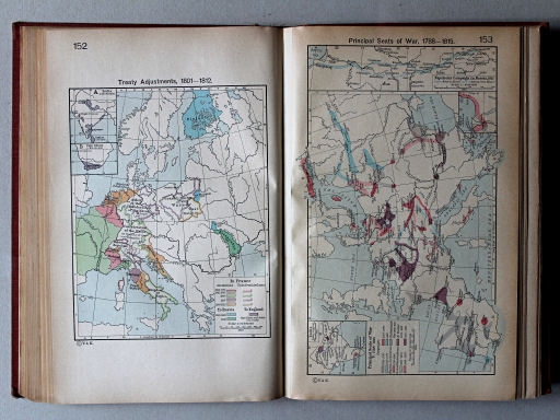 Shepherd, Historical Atlas, 1927
152. Treaty Adjustments, 1801-1812