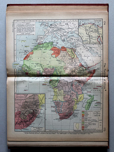 Shepherd, Historical Atlas, 1927
174.175. The Partition of Africa